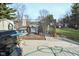 Deck, hot tub and fenced-in pool area at 3301 Timberbrook Ct, Danville, IN 46122
