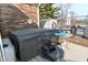 Hot tub on deck with backyard access at 3301 Timberbrook Ct, Danville, IN 46122