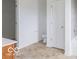 Clean bathroom with toilet and bathtub at 349 N Post Oak Dr, Mooresville, IN 46158