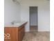 Bathroom with vanity, tiled floor and linen closet at 349 N Post Oak Dr, Mooresville, IN 46158