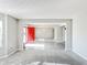 Open entryway with red door and view to dining area at 10723 Pokagon Way, Indianapolis, IN 46239