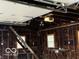 A partially unfinished garage interior offers potential for customization and improvement at 2029 W 60Th St, Indianapolis, IN 46228