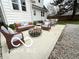 Spacious patio with comfortable seating, perfect for outdoor entertaining and relaxation at 2029 W 60Th St, Indianapolis, IN 46228