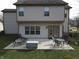 Spacious backyard patio with outdoor seating, perfect for entertaining and enjoying the outdoors at 3656 Homestead E Cir, Plainfield, IN 46168