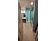Bathroom showcasing light tile flooring, a glass-enclosed shower, and fixtures at 3656 Homestead E Cir, Plainfield, IN 46168
