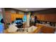 Well-equipped kitchen with stainless steel appliances, wood cabinets, and ample counter space at 3656 Homestead E Cir, Plainfield, IN 46168