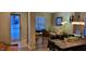 Comfortable living room with views to the front entry door and the winter wonderland outside at 3656 Homestead E Cir, Plainfield, IN 46168