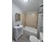 Clean bathroom with a new vanity and tile shower/tub combo at 4041 Boulevard Pl, Indianapolis, IN 46208