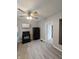 Kitchen boasts new appliances and vinyl flooring at 4041 Boulevard Pl, Indianapolis, IN 46208