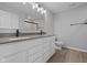Modern bathroom featuring a double sink vanity, neutral tones, and updated fixtures at 4171 Douro Trl, Westfield, IN 46062