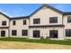 Home with a nice backyard featuring black windows and sliding glass doors at 4205 Douro Trl, Westfield, IN 46062