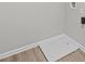 Unfinished Laundry Room with Washer Tray at 4205 Douro Trl, Westfield, IN 46062