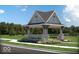 Community gazebo with seating and landscaping at 7320 Bailow Ln, McCordsville, IN 46055