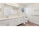Main bathroom with double sinks and shower/tub combo at 10322 Sage Ct, Noblesville, IN 46060