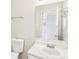 Bathroom with sink, toilet, and mirror at 10322 Sage Ct, Noblesville, IN 46060