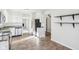 Kitchen with granite countertops, stainless steel appliances, and tiled floor at 10322 Sage Ct, Noblesville, IN 46060
