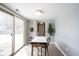 Bright dining area with access to the backyard through sliding glass doors at 12643 Feldspar Rd, Indianapolis, IN 46236