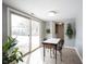 Cozy dining area with sliding glass doors to the backyard, perfect for indoor-outdoor living at 12643 Feldspar Rd, Indianapolis, IN 46236