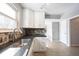 Well-appointed kitchen featuring stainless steel sink, granite countertops, and plenty of storage at 12643 Feldspar Rd, Indianapolis, IN 46236
