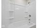 Clean bathroom with a shower/tub combo at 403 Wellington Blvd, Shelbyville, IN 46176