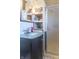 Bathroom with updated vanity, shelves, and shower at 6149 Winnpeny Ln, Indianapolis, IN 46220