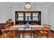 Traditional dining room with a large table, perfect for Gathering meals and entertaining at 625 Sanders St, Indianapolis, IN 46203