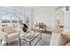 Bright living room with large windows, comfortable seating, and hardwood floors at 6437 N Oxbow Way, Indianapolis, IN 46220