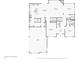 Detailed floor plan showing the layout of the main level of this Carmel home at 6777 Pulaski Ct, Carmel, IN 46033