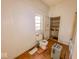 Bathroom with toilet and space for updates at 1014 N Sheffield Ave, Indianapolis, IN 46222