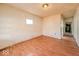 Simple living room with hardwood floors and minimal features at 1014 N Sheffield Ave, Indianapolis, IN 46222