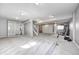 Spacious basement with carpeting, storage closets and exercise equipment for a modern, useful space at 1295 Longleaf St, Avon, IN 46123