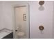 Modern bathroom with toilet and shower at 1523 Marlowe Ave, Indianapolis, IN 46201