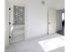 Bright bedroom with neutral carpet and access to bathroom at 1523 Marlowe Ave, Indianapolis, IN 46201