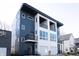 Modern three-story home with two-car garage and balconies at 1523 Marlowe Ave, Indianapolis, IN 46201