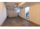 Spacious garage with automatic opener and concrete floor at 1523 Marlowe Ave, Indianapolis, IN 46201
