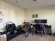 Office space with a desk, computer monitors, and a carpeted floor at 15314 Mystic Rock Dr, Carmel, IN 46033