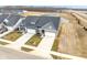 Aerial view of two-story home at 16930 Cole Evans Dr, Noblesville, IN 46060