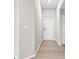 Bright foyer with hardwood floors and white door at 16930 Cole Evans Dr, Noblesville, IN 46060
