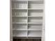 Walk in closet with shelving and hanging rods at 2426 S Holt S Rd, Indianapolis, IN 46241