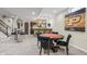 Full basement with game room and wet bar for entertainment at 377 Morningside Dr, Brownsburg, IN 46112