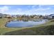 Beautiful pond community with well manicured lawn and landscaping at 377 Morningside Dr, Brownsburg, IN 46112