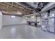 Finished basement with pool table and plenty of storage space at 5324 Mann Rd, Indianapolis, IN 46221