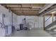 Unfinished basement with mechanicals and ample space at 5324 Mann Rd, Indianapolis, IN 46221