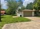 Well-maintained ranch-style home with an attached two-car garage and mature landscaping at 5324 Mann Rd, Indianapolis, IN 46221