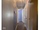 Long hallway with light wood floors and doors at 6264 Whitaker Farms Dr, Indianapolis, IN 46237