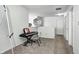 Spacious bonus room featuring a keyboard, accent lighting, neutral carpet, and convenient access to other areas at 6623 Pasco Ln, Plainfield, IN 46168