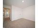 Comfortable bedroom features neutral carpet, a closet, and nearby doorway to create a perfect personal retreat at 101 Ames Dr, Whiteland, IN 46184