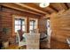 Cozy dining space with a round table, wicker chairs, and natural wood details at 1307 W 161St St, Westfield, IN 46074