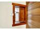 Charming entryway features wood trim and a view of the front door at 1307 W 161St St, Westfield, IN 46074