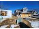 New construction home exterior showcasing modern design and gray siding at 196 Northwalk Cir, Westfield, IN 46074